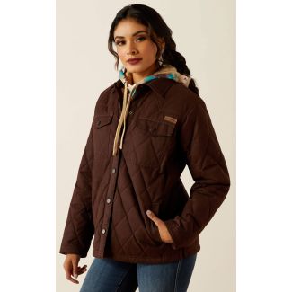 Grizzly Quilted Barn Jacket - Mole