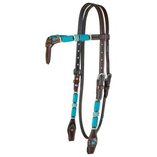 Reinsman Turquoise Roundup Futurity Browband