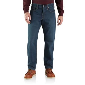 Rugged Flex Relaxed Fit Fleece-Lined 5-Pocket Jean&nbsp;