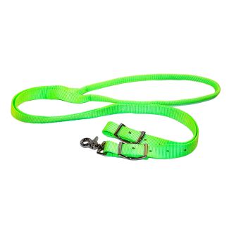 1&Prime; Nylon Game Reins w/Rolled Center &amp; Conway Buckles
