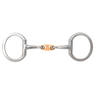 Korsteel Copper Oval Link Eggbutt Snaffle Bit