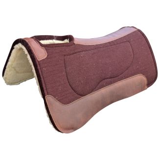 Bar J Peak Performance Contoured Wool Pad
