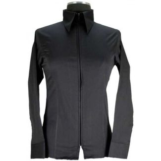 Youth Fitted Show Shirt - Black