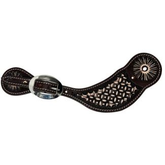 Professional's Choice Ladies Chocolate Confection Spur Straps