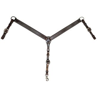 Circle Y Spot Accent Breast Collar