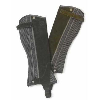 Ovation Ribbed Suede Half Chap - Ladies'