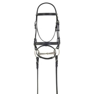 Camelot Dressage Bridle With Anti-Slip Reins