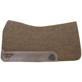 Penly Horsemanship Unity Saddle Pad - Brown - 3/4" x 32" x 30"