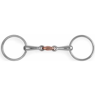 Loose Ring Copper Lozenge Snaffle