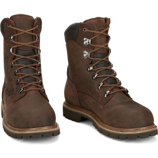 Chippewa Men's Birkhead 8" Waterproof Steel Toe Insulated Boot