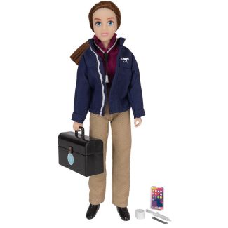 Veterinarian Riley with Vet Kit