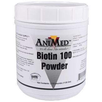 Biotin 100 Powder Supplement For Horses
