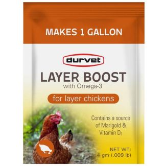 Durvet Layer Boost For Layer Chickens - 40 Pack
