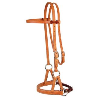 Professional's Choice D&amp;S Leather Nose Side Pull