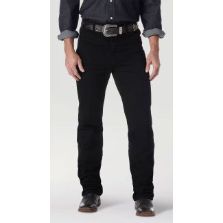 Wrangler Cowboy Cut Slim Fit Jean in Shadow Black