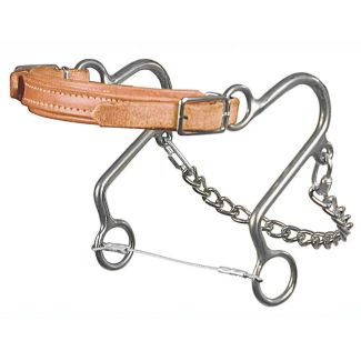 Reinsman Leather Nose Little S Hackamore