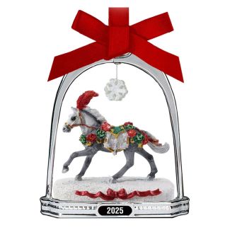 Breyer Christmas in Bloom | 2025 Stirrup Ornament