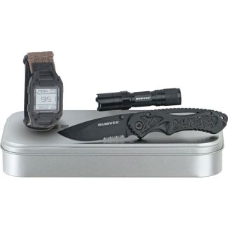 Humvee Recon Mission Ready Pocket Knife Gift Set