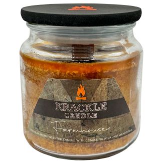 Krackle Candle - Farmhouse Jar Candle