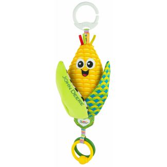 John Deere Clip &amp; Go - Corn E. Cobb Baby Toy