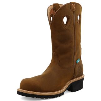 Twisted X 12" Pull On Logger Boot