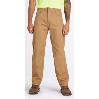 Men's Timberland PRO Ironhide Flex Canvas Work Pant - Dark Wheat