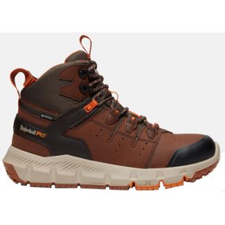 Timberland Pro Men's Tempe 6" Soft Toe WP Work Boot - Brown