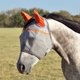 Animal Rescue Crusader Fly Mask With Ears