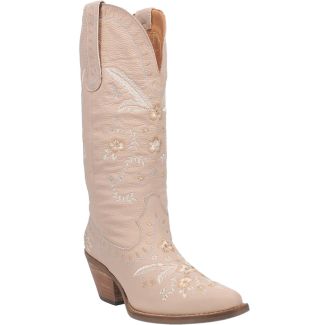 Dingo Women's Full Bloom Leather Boot - Sand