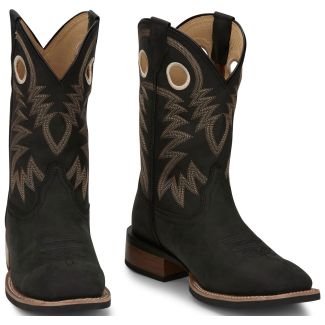 Justin Show Stopper 11" Western - Black