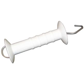 White Gate Handle 
