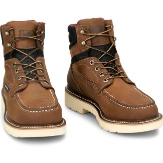 Justin Men's Bristol 6" Waterproof Steel Toe Boot