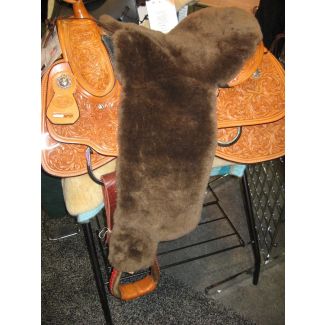 Lady Godiva Western Endurance Saddle Merino Sheepskin Full Cover Seat Saver