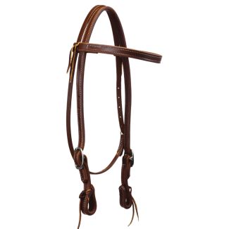 LR Horsemanship Harness Leather Headstall 