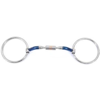 Loose Ring Sweet Iron Barrel Snaffle Bit - 5"
