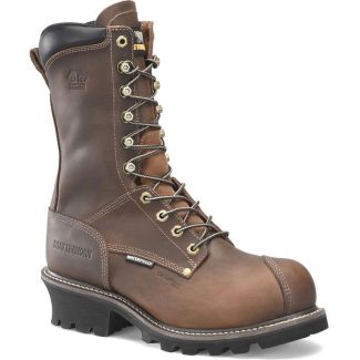 Carolina Men's Arc 10" Logger Composite Toe Waterproof Logger