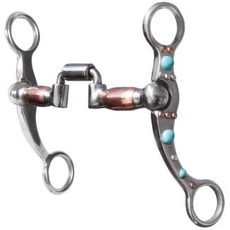 Professional's Choice Turquoise&nbsp;&nbsp;Dot Shank - Hinged Port&nbsp;