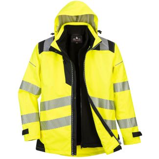 Hi-Vis 3 In 1 Jacket