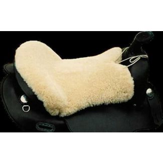 Western, Trail &amp; Endurance Saddle Merino Sheepskin Seat Cushion&nbsp;