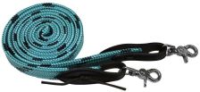 Soft Braid Reins - Black/Tan