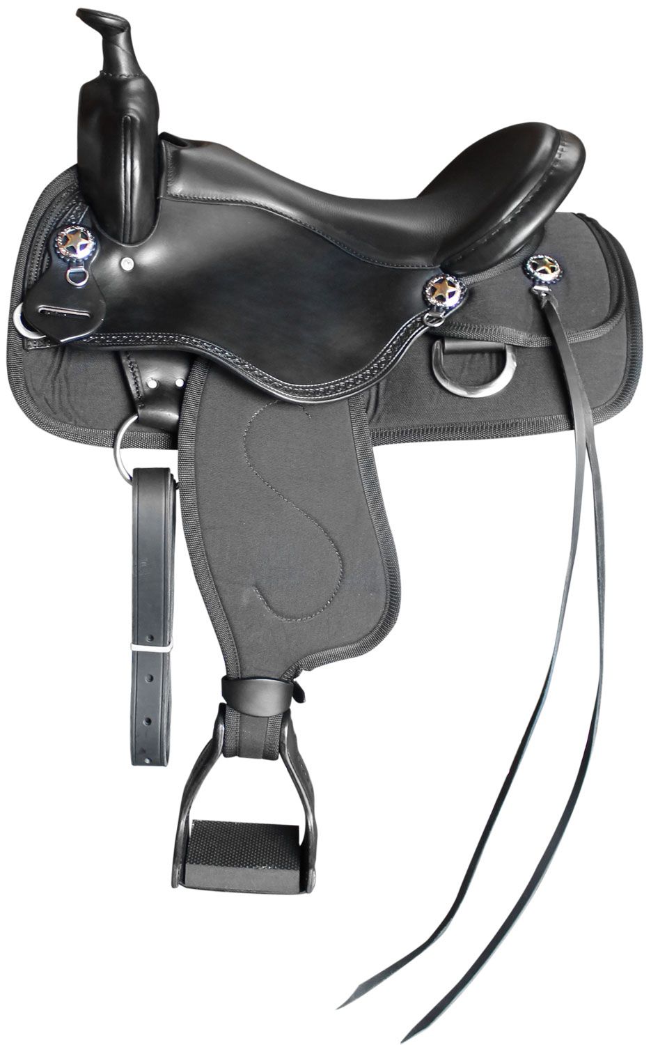 Bar J Shiloh Synthetic Elite Saddle The Stagecoach West